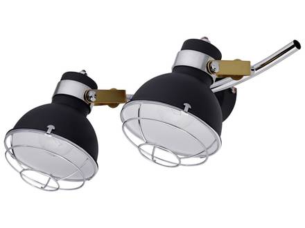 Настенный светильник Escada 1135/2A E14*40W Black/Chrome
