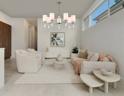 Светильник подвесной LH56253/7 SN/FR никель/белый матовый E27/7 max 60W D750*590