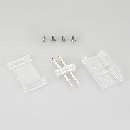 Коннектор прямой для ленты ARL-50000PV (15.5x6mm) прозрачный (Arlight, Пластик)