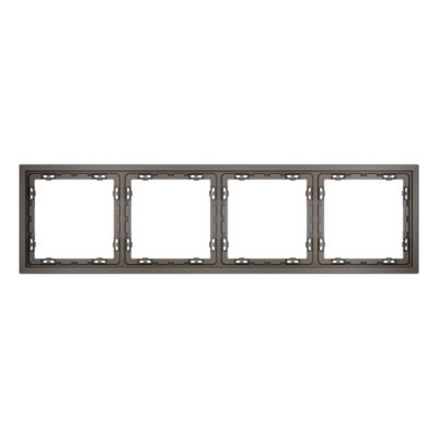 VLS100414 Рамка пластиковая VOLTUM S70 на 4 пост, (капучино). (ТМ Maytoni)