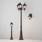 Ландшафтный светильник Риволи / Rivoli E27х1 60Вт IP44, O026FL-01B. TM Maytoni