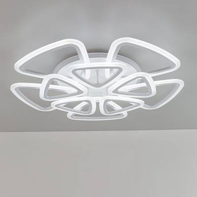 Citilux Мальта Смарт CL234A290E RGB Умная люстра Белая