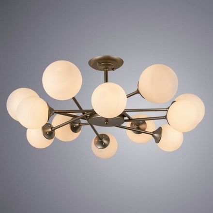 Потолочная люстра Arte Lamp MARCO A2703PL-12SG, 12хE14