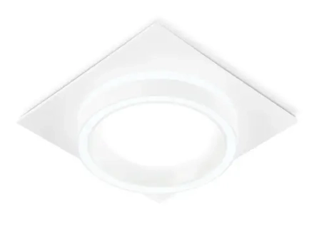 Светильник встраиваемый TU5220 WH белый IP20 GX70 D150*150*52