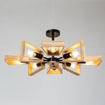 Люстра на штанге Arte Lamp BRUSSELS A8030PL-8BK, 8хE27