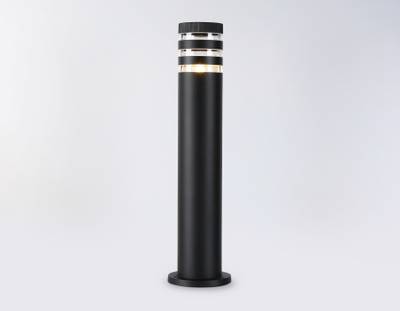 Светильник уличный ландшафтный ST2566 BK/CL черный/прозрачный IP54 E27 max 40W D110*625