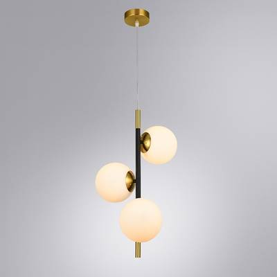 Подвесной светильник Arte Lamp ALCOR A2224SP-3BK, 3хE14