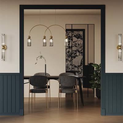 Подвесной светильник Antic E14х4, MOD302PL-04GR. TM Maytoni