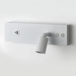 CL704460 Декарт Белый Св-к Настенный с USB