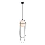SL1189.403.01 Подвес ST-Luce Черный/Опал E27 1*60W