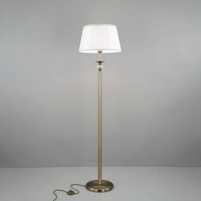 Citilux Гера CL433913 Торшер с абажуром Бронза