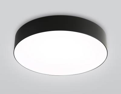 Светильник светодиодный потолочный с пультом FZ1360 BK черный IP20 40W 3000-6500K 390*80 (ПДУ ИК)