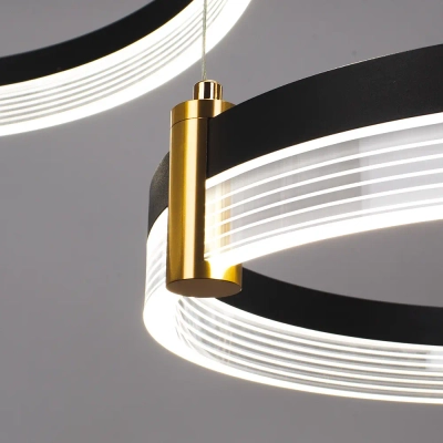 Подвесная люстра Arte Lamp MERCURY A2185SP-3BK, 1хLED