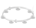 Корпус светильника Techno Ring подвесной для насадок Ø85мм C9236/7 SWH белый песок D635*70.5mm GX53/7