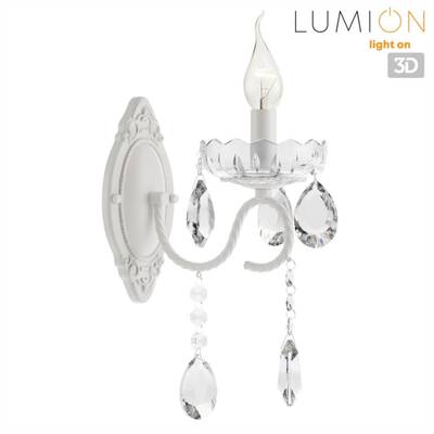 8189/1W CLASSI LN25 23 белый металл/хрусталь Бра E14 1*40W 220V SNOW