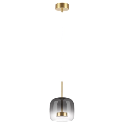 804008 Люстра CUPOLA LED 9W 450LM ЗОЛОТО/ДЫМЧАТЫЙ 3000K Lightstar