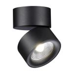 358781 OVER NT21 221 черный Светильник накладной светодиодный IP20 LED 25W 4000K 2200Лм 100-265V GRODA