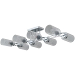 IL0780-8CSQ-25 CR NAPLES светильник потолочный ILLUMICO, E14х8