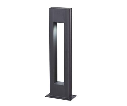 09208-F(220V),16(07) Светильник уличный Грайни серый 220V w18*8 h80 Led 5W (4000K) Декоративная подсветка зеленая.