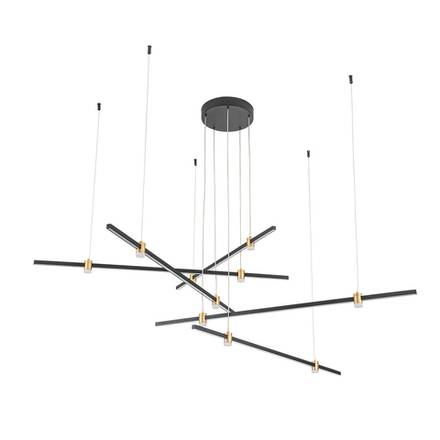 Подвесная люстра Arte Lamp ERRAI A2195SP-5BK, 1хLED