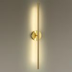 4324/12WL HIGHTECH ODL22 313 металл/золото Настенный светильник поворотный 360° IP20 LED 12W 680Лм 3000K FUERTE