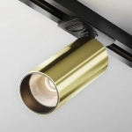 Трековый светильник Фокус / Focus LED Unity 3000K 12Вт 50°, TR021-1-12W3K-W-BBS. TM Maytoni
