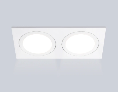 Светильник встраиваемый TN51826/2 WH белый GX53/2 max 15W 215*110*39