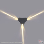 86823-9.2-003TLF LED3*3W GY светильник настенный Reluce, LEDх3