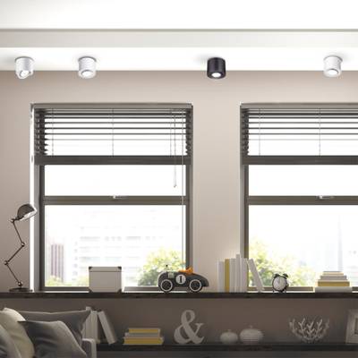 358812 OVER NT21 219 черный Светильник накладной светодиодный IP20 LED 9W 770Лм 4000K 220V GESSO
