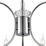 8155/9 CLASSI LN25 хром, металл/стекло Люстра подвесная Е14 9*40W 220V LOLINA