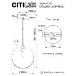 Citilux Томми CL102631 Светильник подвесной Прозрачный