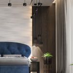 358656 OVER NT21 231 черный Светильник накладной светодиодный, провод 2м IP20 LED 4000К 12W 220V PATERA