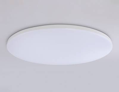 Потолочный светодиодный светильник с Wi-Fi Яндекс Алисой/Tuya/Smart Home/Alexa  FZ2003 WH белый IP54 30W 3000K-6500K+RGB D450*60 (ПДУ ИК