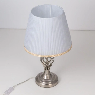 Citilux Вена CL402811 Настольная лампа с абажуром Хром