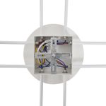 8305/8C COMFI белый, металл/акрил Светильник потолочный GX53 LED 8*7W 220V BENUA