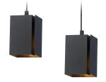 Светильник подвесной TN5133/2 BK черный E27/2 max 40W 260*80*1150