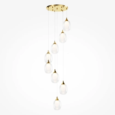 Подвесной светильник Аура / Aura E14х8, MOD016PL-08BS1. TM Maytoni