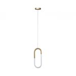 08271,33(3000K) Подвес Канто золото d14 h200 (высота корпуса светильника h34) Led 12W (3000K)