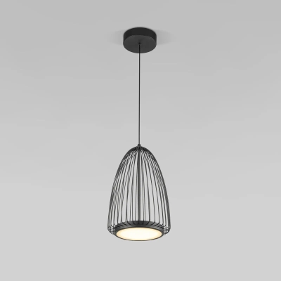 Подвесной светодиодный светильник 40009/1 LED черный, LED