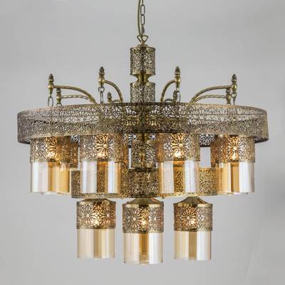 Citilux Эмир CL467193 Люстра подвесная Бронза