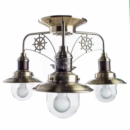 Потолочная люстра Arte Lamp SAILOR A4524PL-3AB, 3хE27