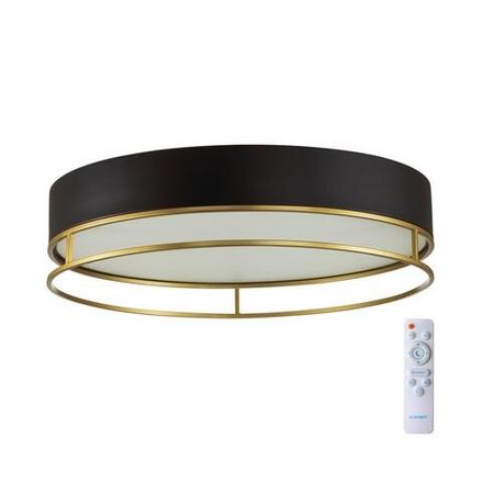 7723/65L AVRA LED SN 32 Светильник металл/пластик/белый/черный/золотой LED 65Вт 3000-6000K D450 IP20 пульт ДУ LOFTY