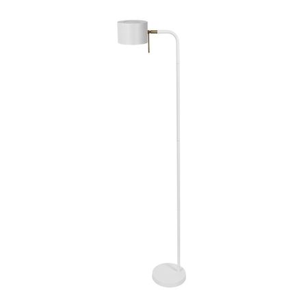 Торшер Arte Lamp SEBASTIAN A7051PN-1WH, 1хE14
