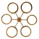 5450/99LB L-VISION ODL_EX26 коричневый/античная бронза/металл/керамика/хрусталь/акрил Подвес LED x 99W 2000К/3000K/4000K/переключ. RIVIERA