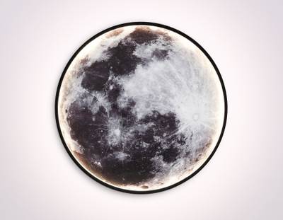 Светильник светодиодный настенно-потолочный FW11111 BK черный 18W LED 3000-6400K D300*38