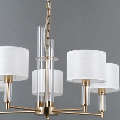 IL0755-5PSQ-25 BRASS GENOA светильник потолочный ILLUMICO, E14х5
