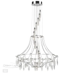 6699/51L CLASSIC ODL_EX25 067 Люстра хром/металл/хрусталь IP20 LED 51W 4000K FLAMENCO