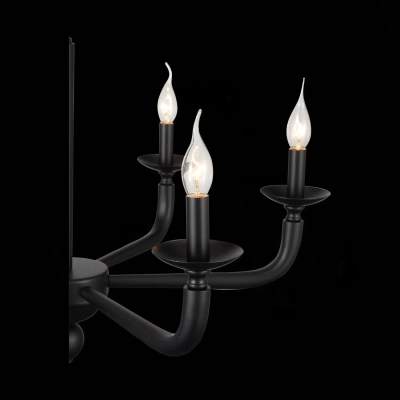 SL1114.403.06 Люстра подвесная ST-Luce Черный E14 6*40W