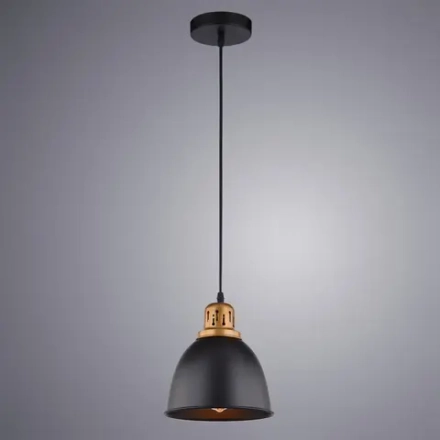 Подвесной светильник Arte Lamp EURICA A4245SP-1BK, 1хE27