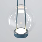 Подвесной светодиодный светильник со стеклянным плафоном 50267/1 LED синий, LED